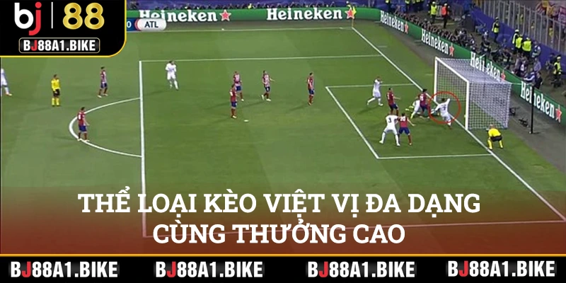 Kèo Việt Vị - bj88 Lựa Chọn Ưa Thích Của Đông Đảo Cược Thủ Thể loại kèo việt vị đa dạng cùng tỷ lệ đổi thưởng cao
